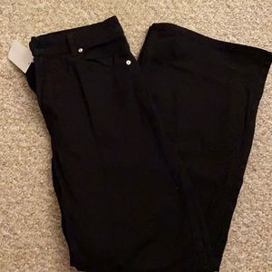 High rise flare jeans